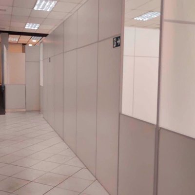 Divisórias de Eucatex para ambientes internos