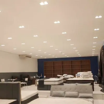 Forros em Drywall para área comercial