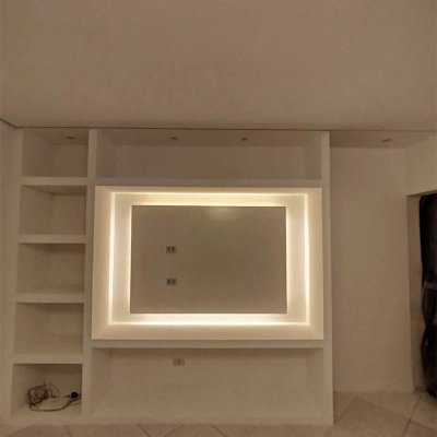 Projeto de divisória de Drywall