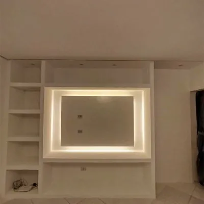 Projeto de divisória de Drywall