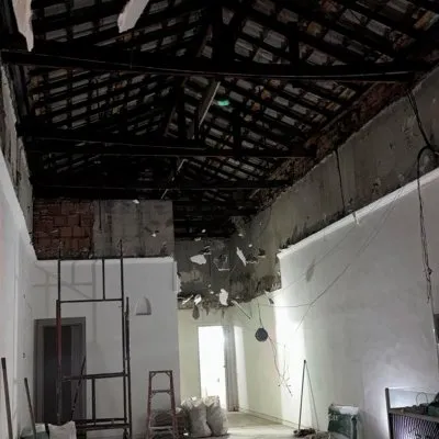 Demolição residencial em Moema